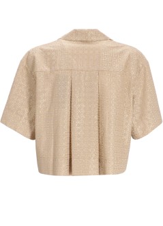greek archaic kori camiseria mujer shirt cropped cross - s25k350023 21001