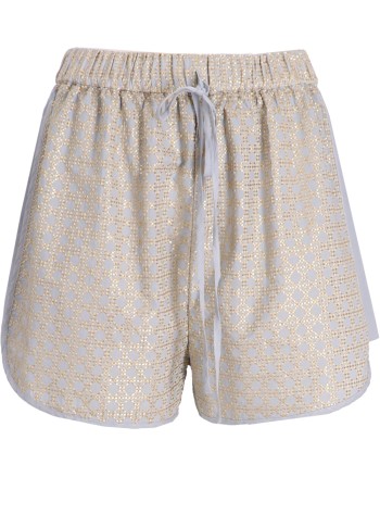 greek archaic kori pant  womanshorts cross drawstring - s25k310353 2301