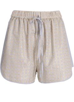 greek archaic kori pantalon mujer shorts cross drawstring - s25k310353 2301