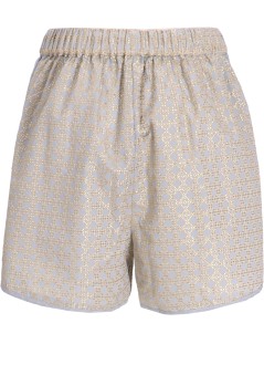 greek archaic kori pantalon mujer shorts cross drawstring - s25k310353 2301