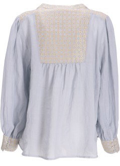 greek archaic kori pantalon corto mujer blouse cross l s buttons - s25k440645 2301