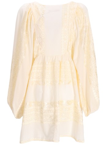 greek archaic kori dress womandress short classic triangle blouson sleeves - s25k330441 21104 2