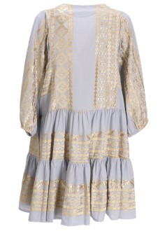 greek archaic kori vestido mujer dress chemisier classic triangle belt - s25k330691 1301