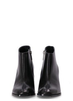 karl lagerfeld boot womankarl nft heel zip short boot - kl39135 000