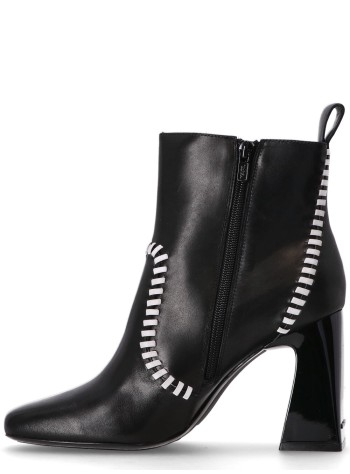 karl lagerfeld bota mujer astra nova ankle whipstitch bt - kl33142 000 2