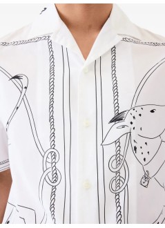 jacquemus camiseria hombre la chemise jean - 25hshm00200bw00691 1kt