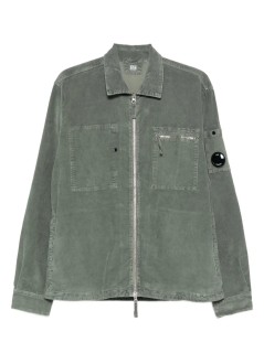 c.p.company outerwear manovershirt in corduroy - 19cmos097a006410o 921