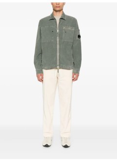 c.p.company outerwear manovershirt in corduroy - 19cmos097a006410o 921