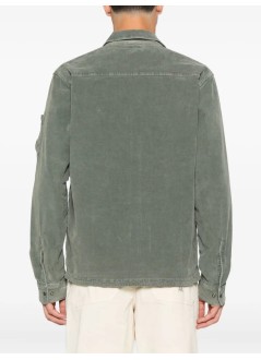 c.p.company outerwear manovershirt in corduroy - 19cmos097a006410o 921
