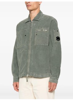 c.p.company outerwear manovershirt in corduroy - 19cmos097a006410o 921