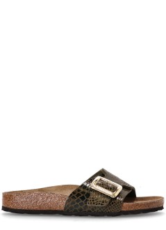 birkenstock sandal womancatalina cb syn - 1030320 shiny snake sage