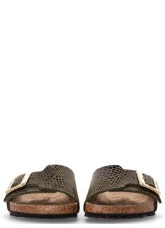 birkenstock sandal womancatalina cb syn - 1030320 shiny snake sage