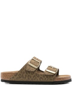 birkenstock sandalia mujer arizona syn - 1030586 leo khaki