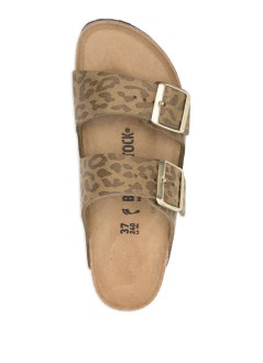 birkenstock sandalia mujer arizona syn - 1030586 leo khaki