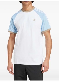 adidas originals camiseta hombre cali tee - kc4960 blanco celcla carpal