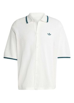 adidas originals camiseria hombre knitted shirt - kc3526 blamar