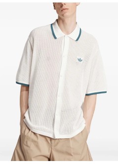 adidas originals camiseria hombre knitted shirt - kc3526 blamar