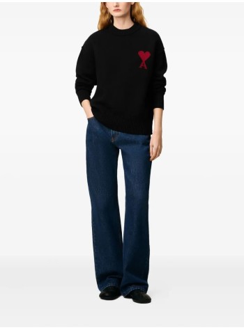 ami knitwear mansweater adc crewneck - uks838018 009 2
