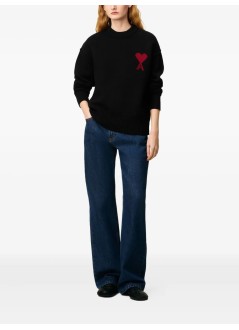 ami punto hombre sweater adc crewneck - uks838018 009