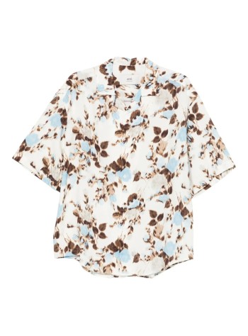 ami shirt manshirt ami camp collar - hsh768vi0037 4508