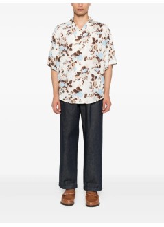 ami camiseria hombre shirt ami camp collar - hsh768vi0037 4508