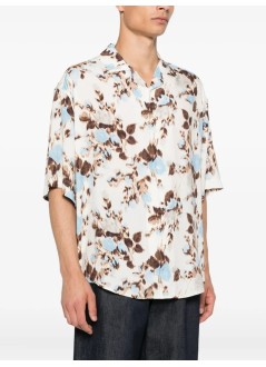 ami camiseria hombre shirt ami camp collar - hsh768vi0037 4508
