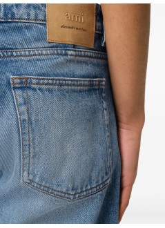 ami pantalon jeans hombre trousers classic fit jeans - htr001de0046 480