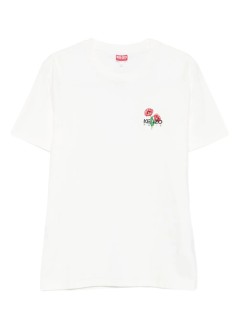kenzo camiseta hombre gots kenzo archive bouquet embroidered slim tshirt - ff65ts1514sg 02