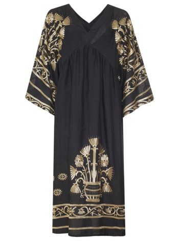 greek archaic kori vestido mujer dress long crete bell sleeve - s25k430582 4201