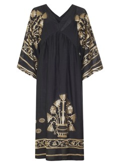 greek archaic kori vestido mujer dress long crete bell sleeve - s25k430582 4201