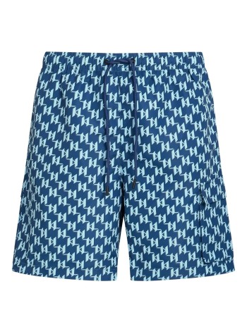 karl lagerfeld bermuda hombre monogram med cargo boardshorts - a3m46003 1xp