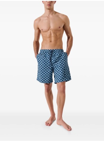 karl lagerfeld bermuda hombre monogram med cargo boardshorts - a3m46003 1xp 2