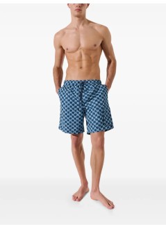 karl lagerfeld bermuda hombre monogram med cargo boardshorts - a3m46003 1xp