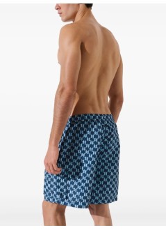 karl lagerfeld bermuda hombre monogram med cargo boardshorts - a3m46003 1xp