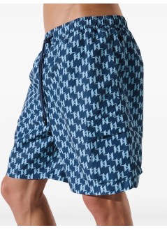 karl lagerfeld bermuda hombre monogram med cargo boardshorts - a3m46003 1xp