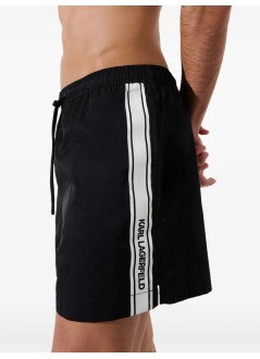 karl lagerfeld bermuda hombre elongated logo boardshorts - a3m46002 999