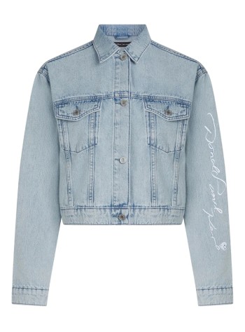 karl lagerfeld outerwear womanklxdisney denim jacket - a3w14054 d23