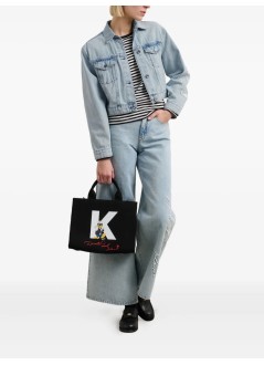 karl lagerfeld outerwear mujer klxdisney denim jacket - a3w14054 d23