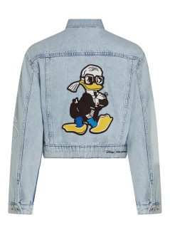 karl lagerfeld outerwear mujer klxdisney denim jacket - a3w14054 d23