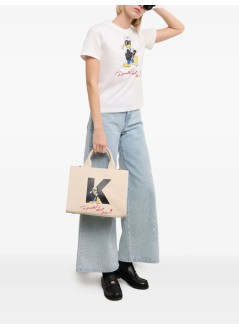 karl lagerfeld t-shirt womanklxdisney regular t shirt - a3w17090 100
