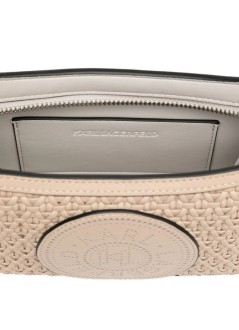karl lagerfeld crossbody womank circle sb woven - a3w30063 1kx