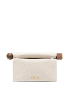 jacquemus crossbody womanla pochette rond carre - 25hbaw00356aw00094 140