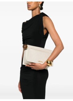 jacquemus crossbody womanla pochette rond carre - 25hbaw00356aw00094 140