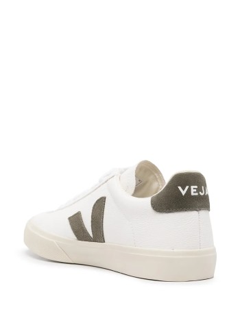 veja sneaker hombre campo - cp0502347 extra white kaki 2