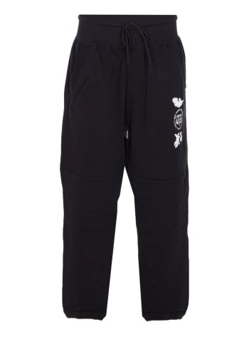 y3 pant  many-3 cuffed track pant - jx7267 black