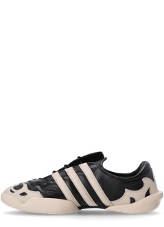 y3 sneaker hombre y-3 regu leather - jr3600 black alumina alumina