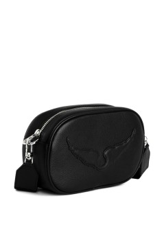zadig & voltaire handbag mujer rock with you grained leather - lwba03657 11