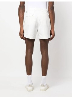 polo ralph lauren pantalon corto hombre tennisshort-pleated - 710862750001 deckwash white