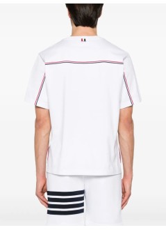 thom browne camiseta hombre oversized short sleeve tee - mjs288a00042 100