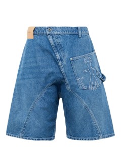 jw anderson pantalon corto hombre twisted workwear shorts - sr0108pg1744 768